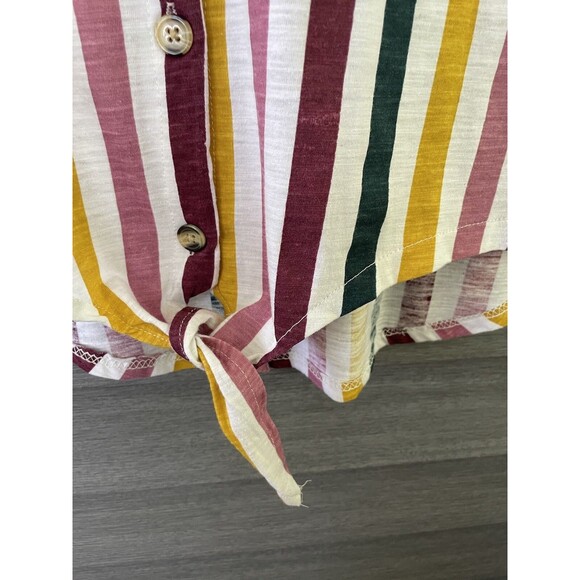 Bobbie Brooks Small Short Sleeve Striped T-shirt 24.8017 - Picture 3 of 7